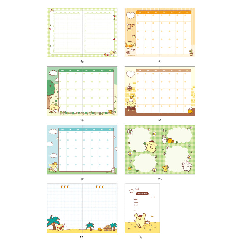 Sanrio x 10x10 - Sanrio Character Diary