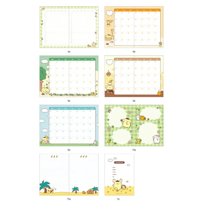 Sanrio x 10x10 - Sanrio Character Diary - Sanrio - Stationary - Harumio