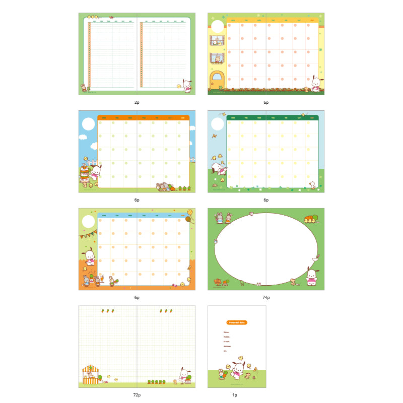 Sanrio x 10x10 - Sanrio Character Diary