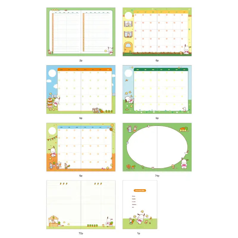 Sanrio x 10x10 - Sanrio Character Diary - Sanrio - Stationary - Harumio