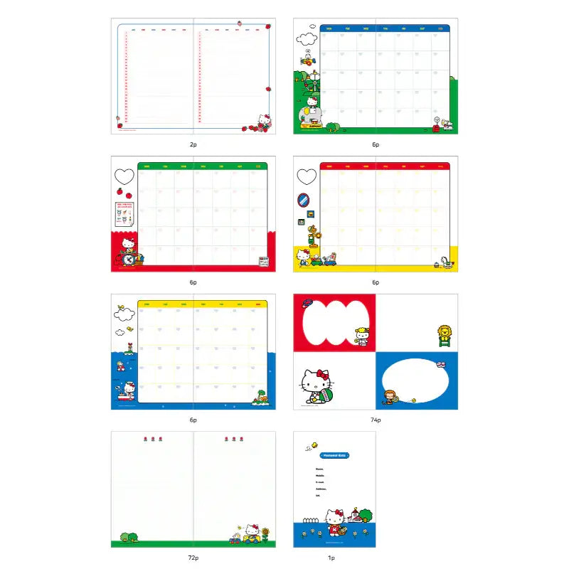 Sanrio x 10x10 - Sanrio Character Diary - Sanrio - Stationary - Harumio