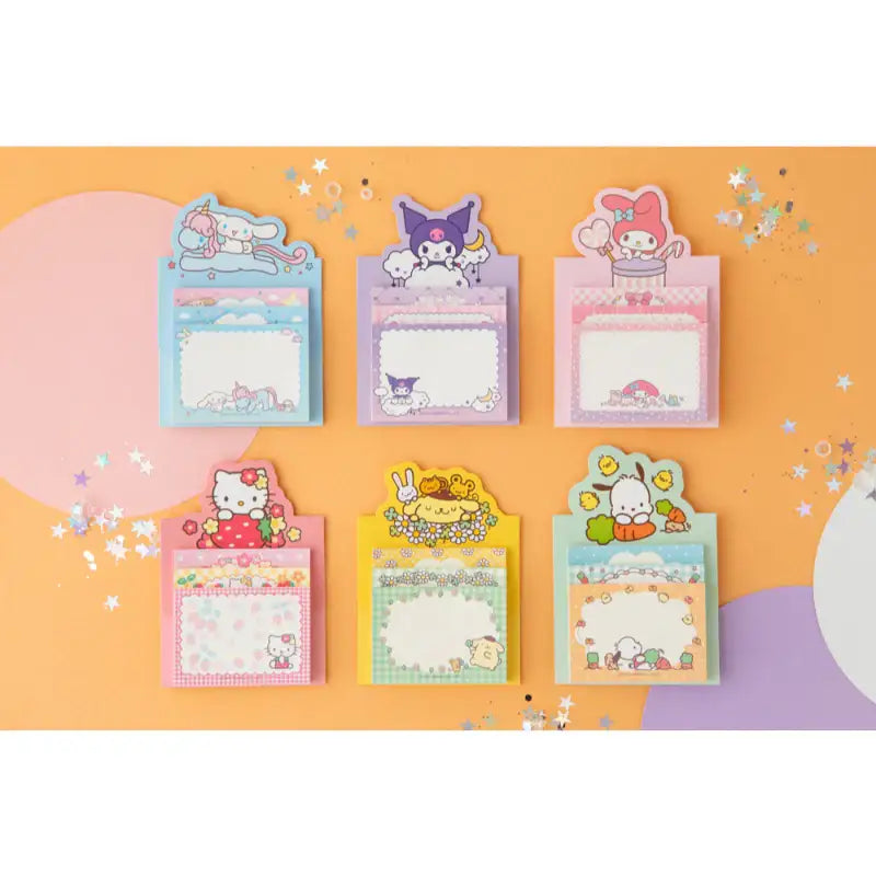 Sanrio x 10x10 - Stand Sticky Memo Pad - Sanrio - Stationary - Harumio