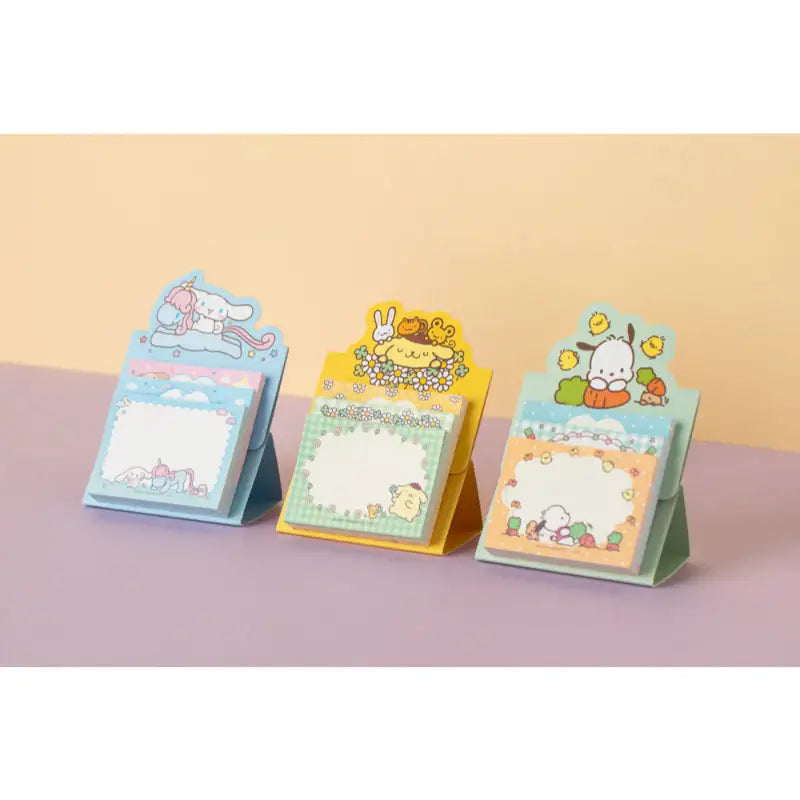 Sanrio x 10x10 - Stand Sticky Memo Pad - Sanrio - Stationary - Harumio