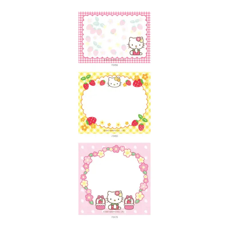 Sanrio x 10x10 - Stand Sticky Memo Pad - Sanrio - Stationary - Harumio