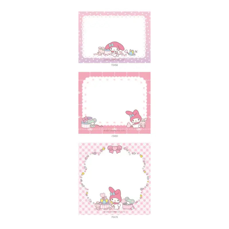 Sanrio x 10x10 - Stand Sticky Memo Pad - Sanrio - Stationary - Harumio