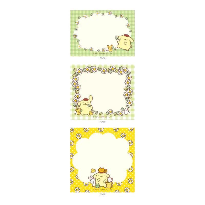 Sanrio x 10x10 - Stand Sticky Memo Pad - Sanrio - Stationary - Harumio