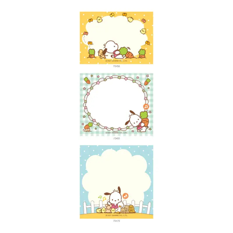 Sanrio x 10x10 - Stand Sticky Memo Pad - Sanrio - Stationary - Harumio