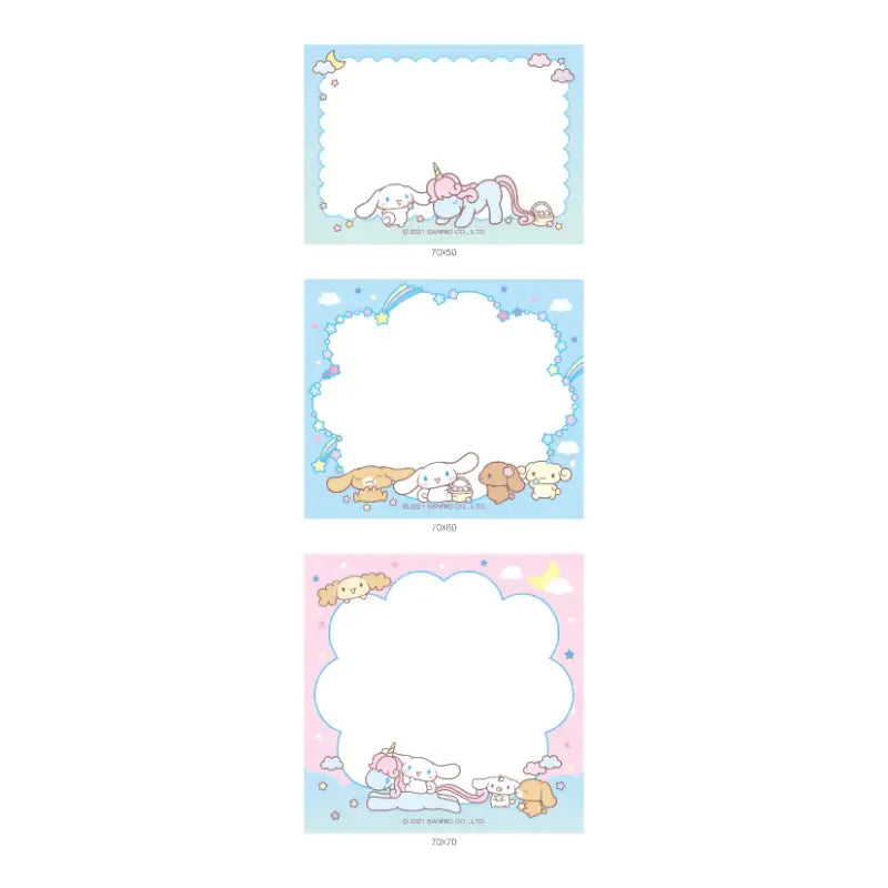 Sanrio x 10x10 - Stand Sticky Memo Pad - Sanrio - Stationary - Harumio