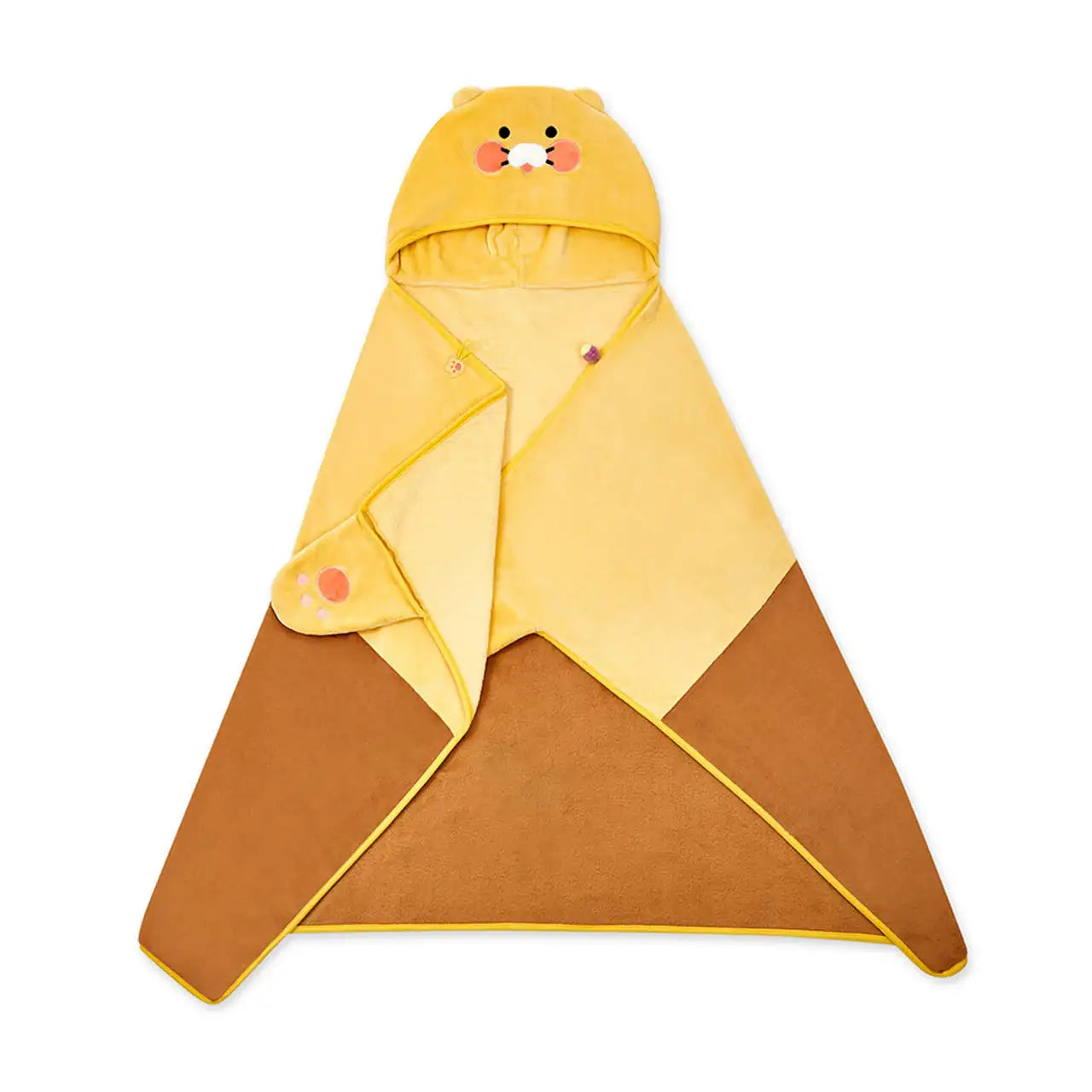 Kakao Friends - Choonsik Cloak Blanket - Kakao Friends - Home & Living, Accessories - Harumio