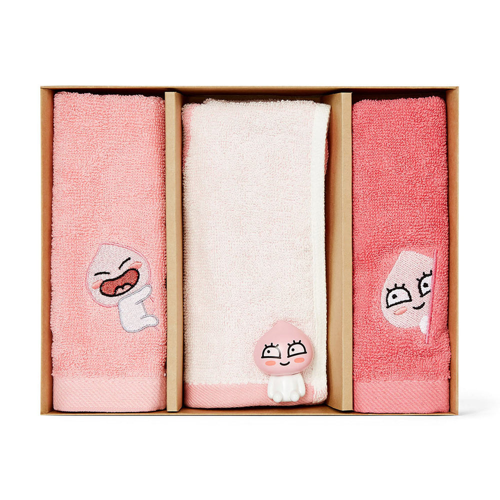 Kakao Friends - Magnet Figure Hand Towel Set