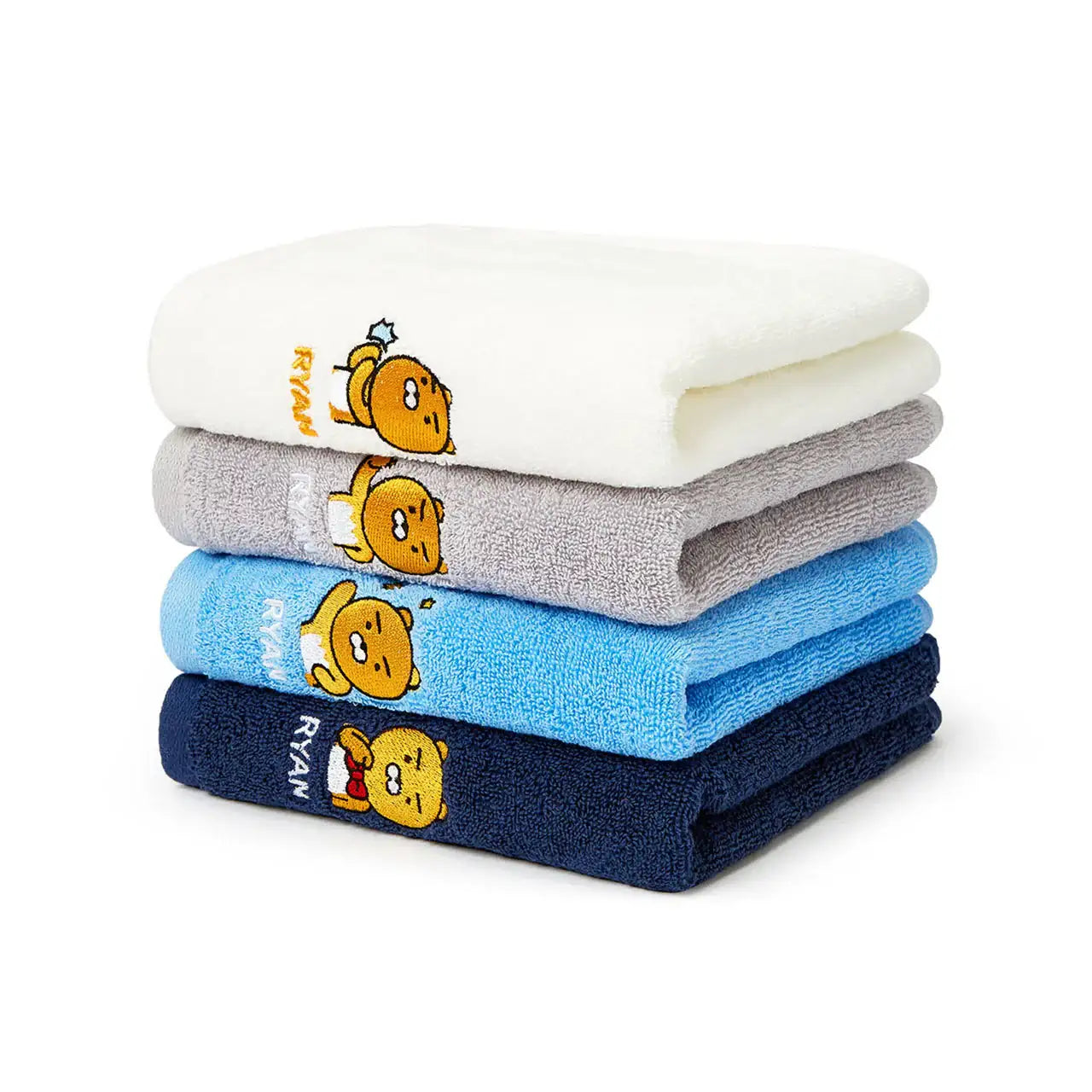 Kakao Friends - Ryan Antibacterial Face Towel Set - Kakao Friends - Home & Living, Accessories - Harumio