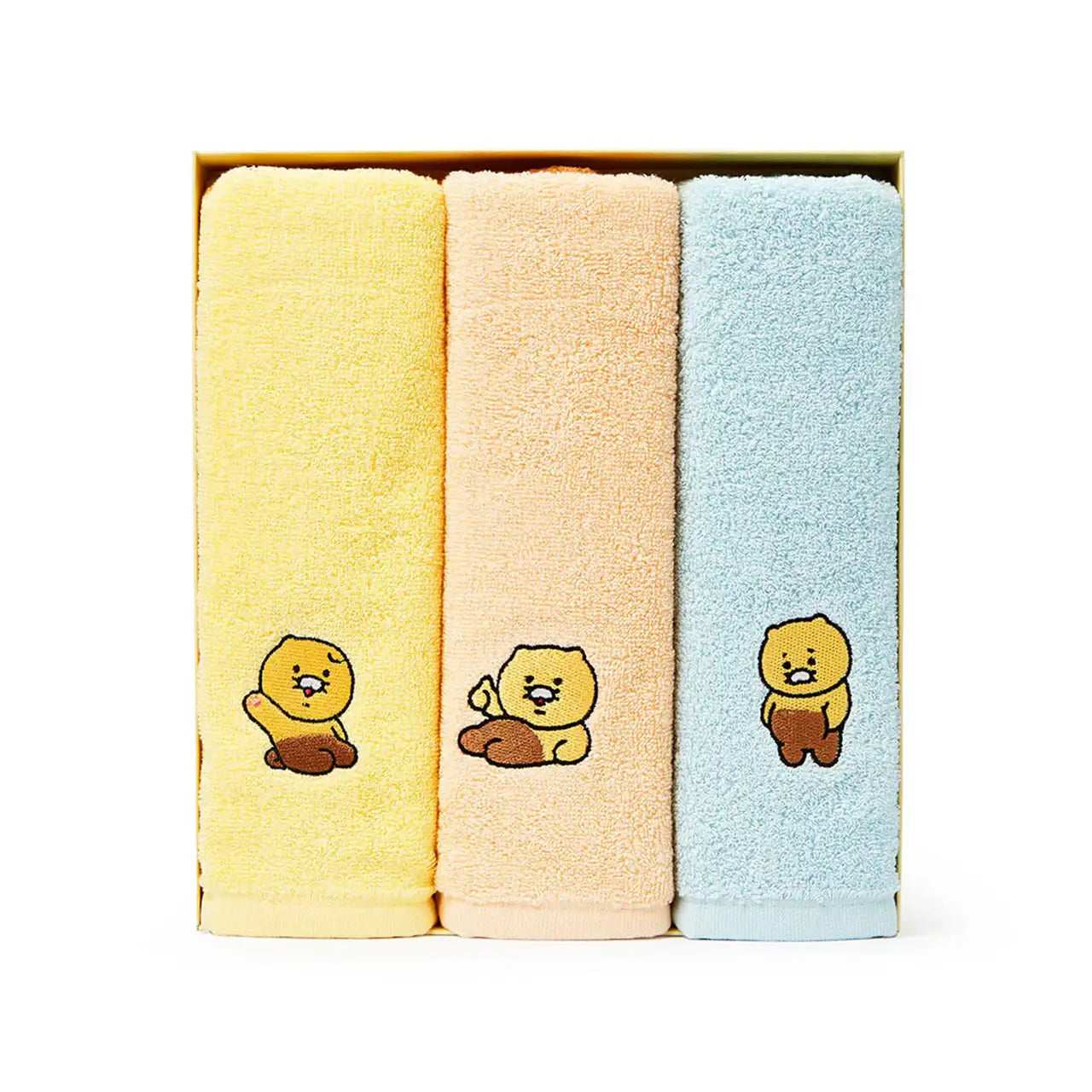 Kakao Friends - Choonsik Face Towel Set - Kakao Friends - Home & Living, Accessories - Harumio