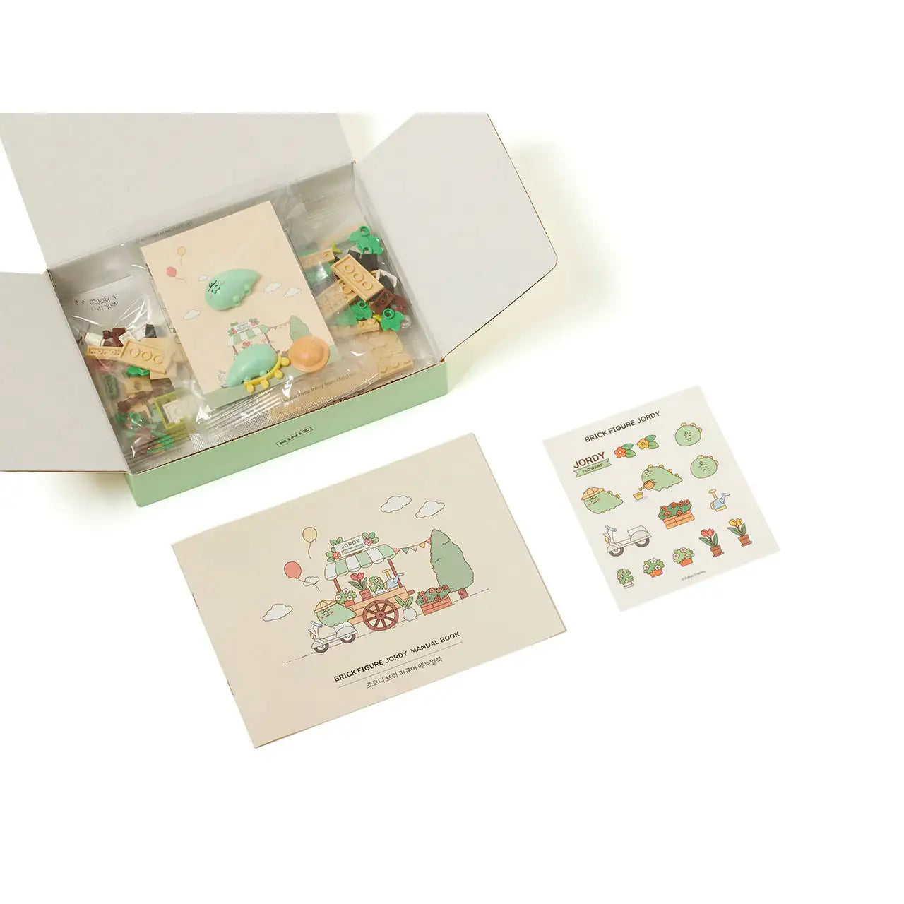 Kakao Friends - Jordy Flower Shop Brick Figure - Kakao Friends - Home & Living, Accessories - Harumio