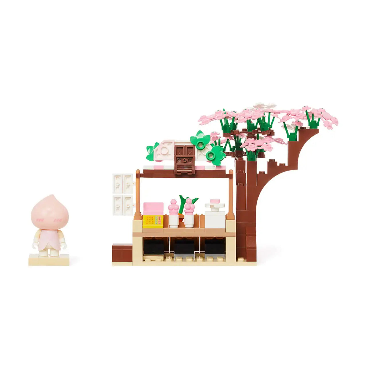 Kakao Friends - Apeach Brick Fruit Shop Figure - Kakao Friends - Toy - Harumio