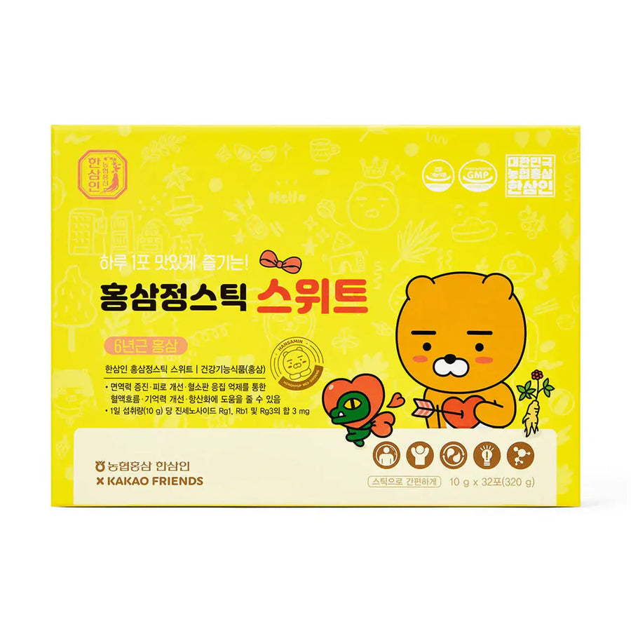 Kakao Friends - Red Ginseng Stick Box - Kakao Friends - Food - Harumio