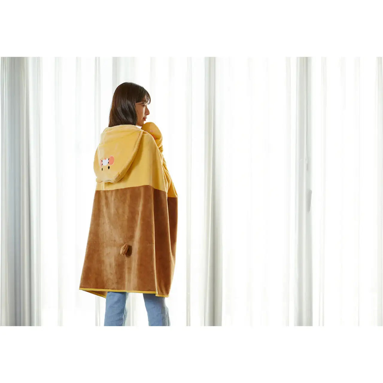 Kakao Friends - Choonsik Cloak Blanket - Kakao Friends - Home & Living, Accessories - Harumio