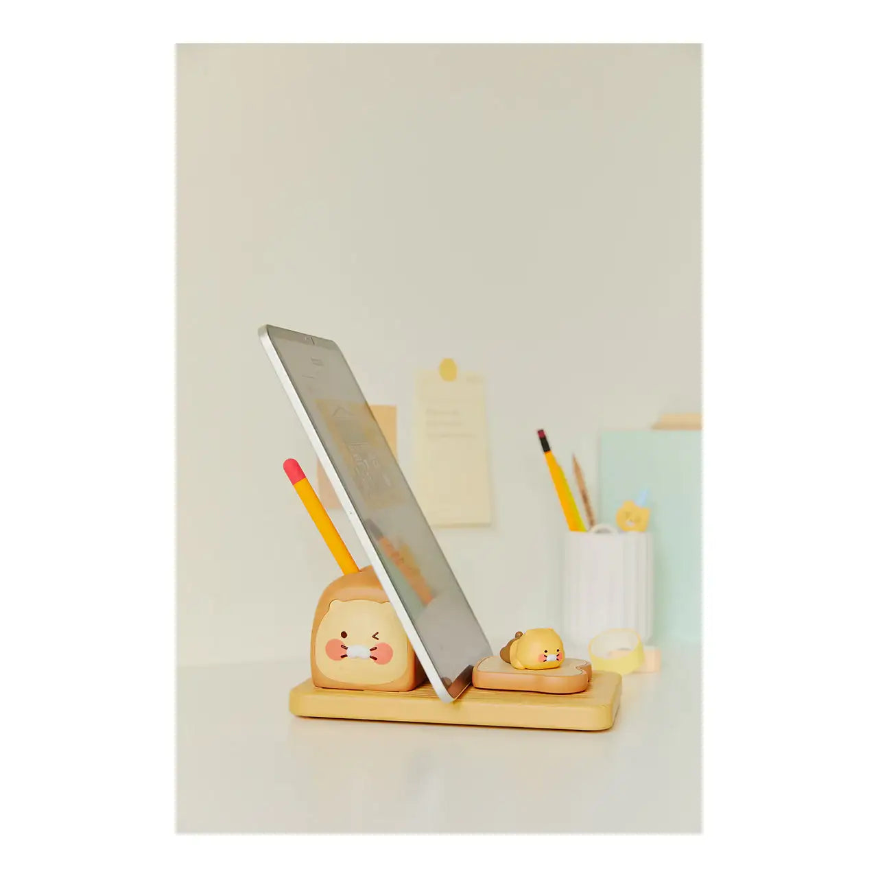Kakao Friends - Choonsik Tablet & iPad Pencil Stand Holder - Kakao Friends - Home & Living, Accessories - Harumio