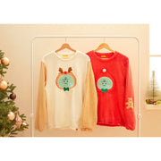 Kakao Friends - Jordy Christmas Sleeping Sweatshirt - Kakao Friends - Clothing - Harumio
