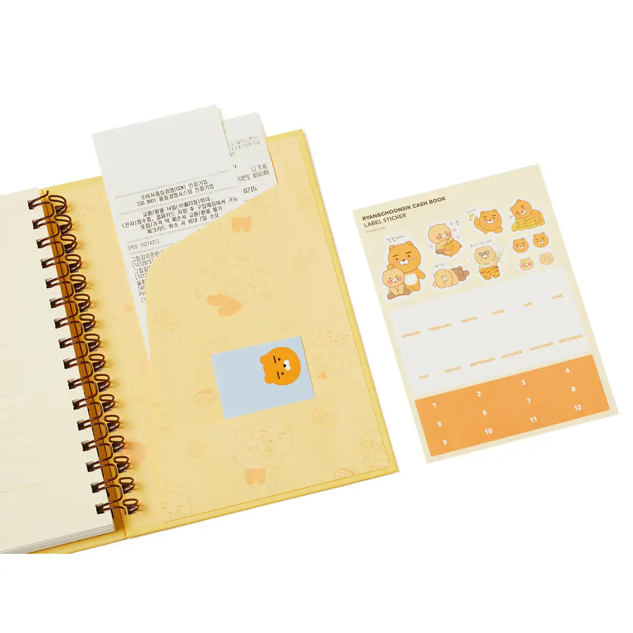 Kakao Friends - Ryan & Choonsik Cash Book - Kakao Friends - Home & Living, Accessories - Harumio