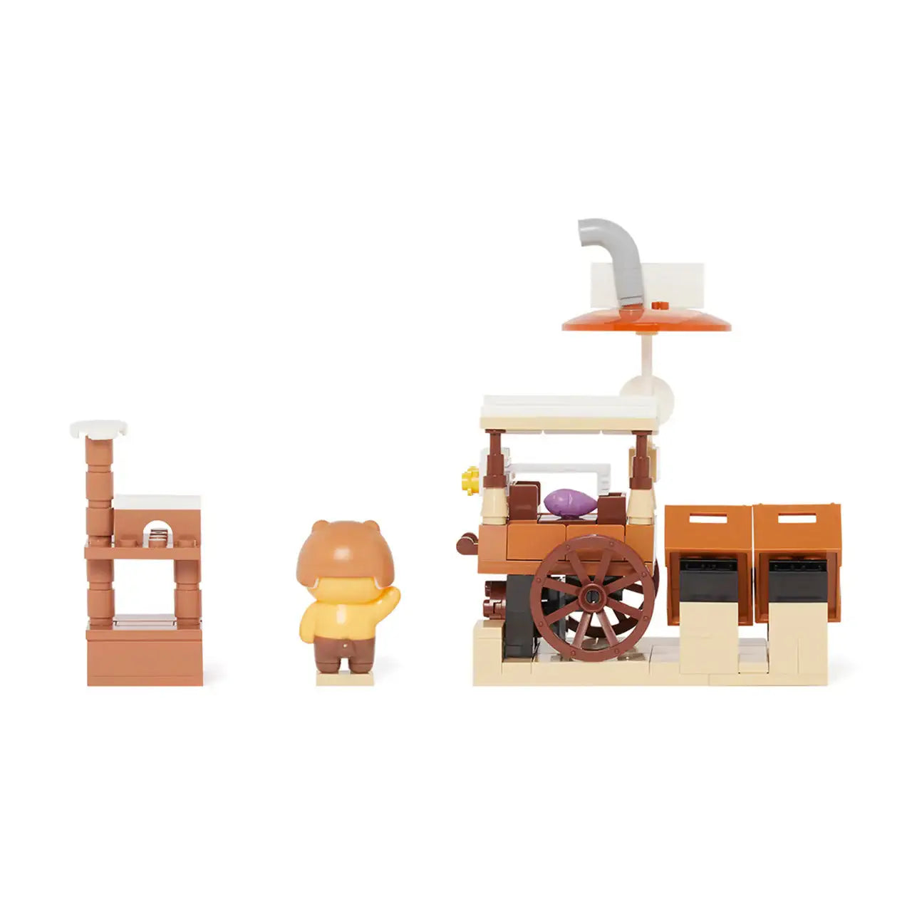 Kakao Friends - Choonsik Roasted Sweet Potato Brick Figure - Kakao Friends - Toy - Harumio