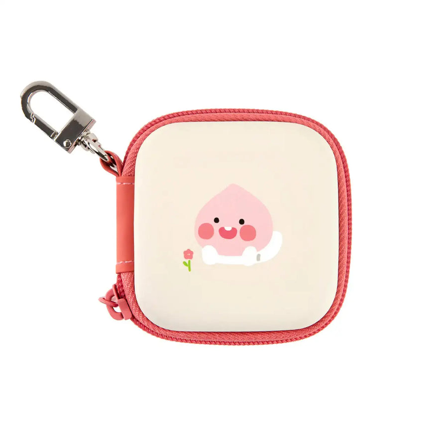 Kakao Friends - April Shower Apeach Mini Hard Pouch - Kakao Friends - Accessories, Bag - Harumio