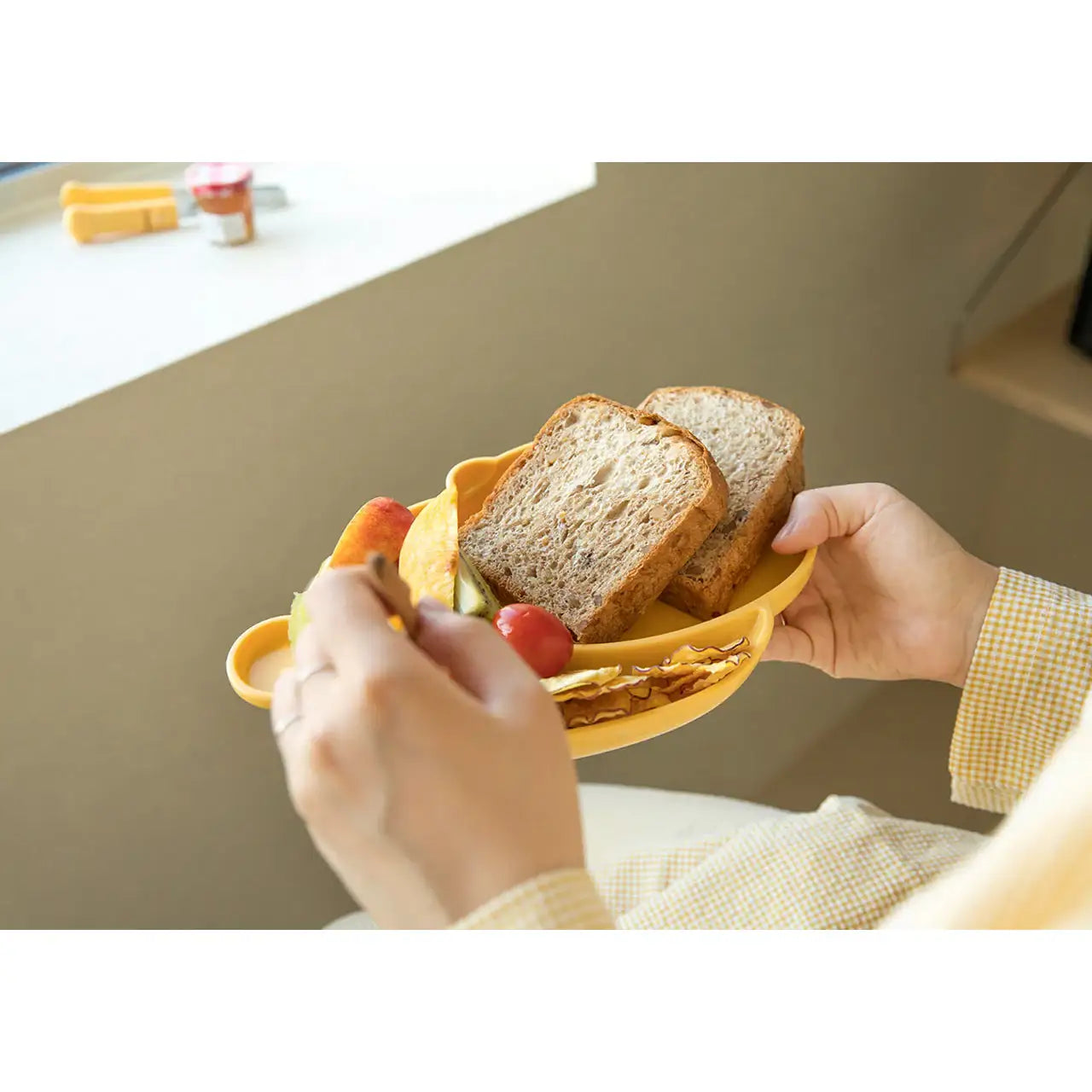 Kakao Friends - Choonsik Spring Snack Plate - Kakao Friends - Home & Living, Accessories - Harumio