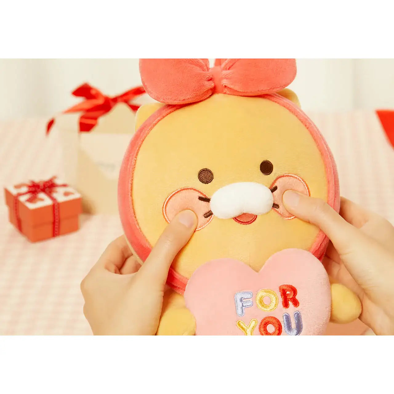 Kakao Friends - Choonsik For You Heart Plush Doll - Kakao Friends - Plush - Harumio