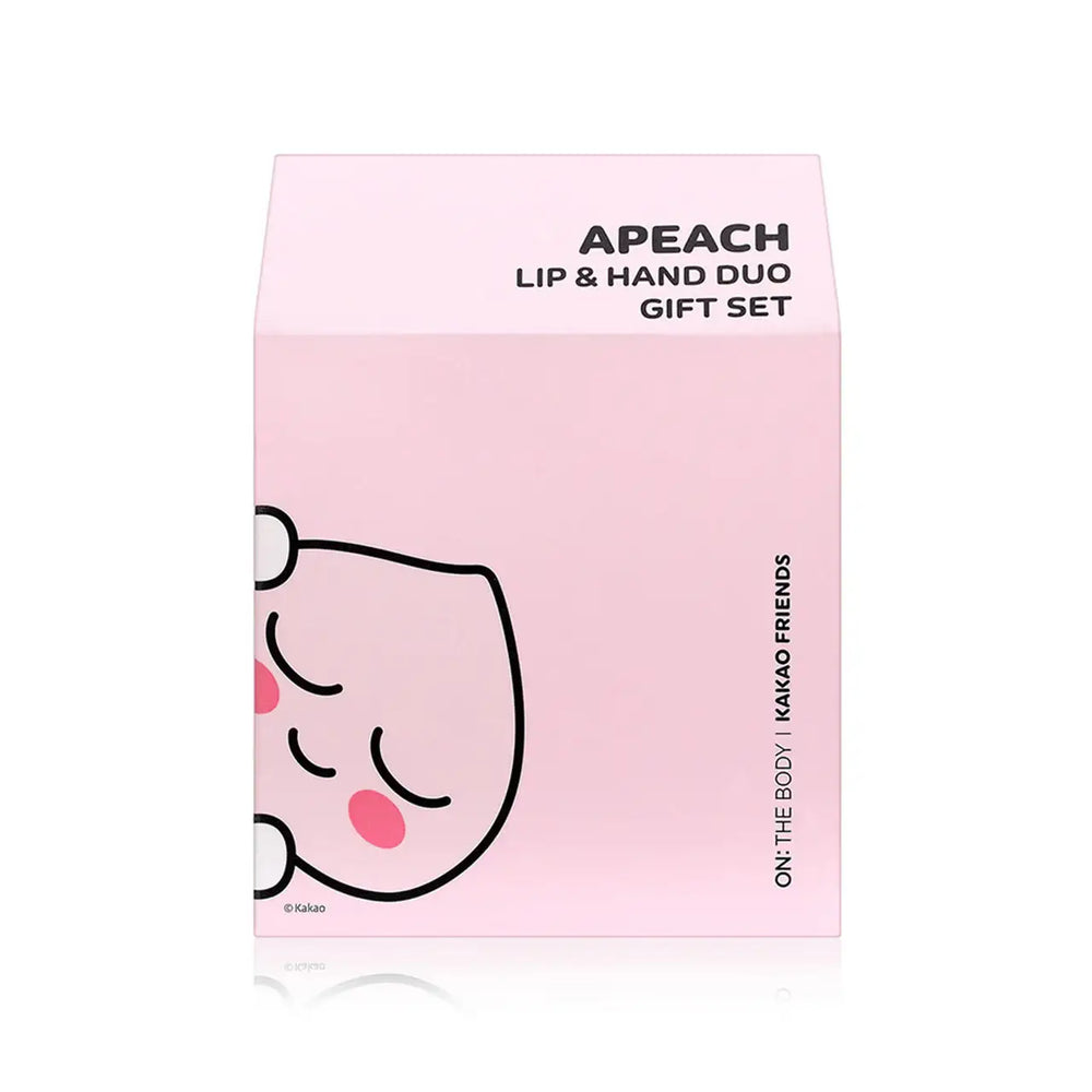 ON:THE BODY x Kakao Friends - Apeach Lip & Hand Duo Gift Set - ON:THE BODY x Kakao Friends - Makeup Sets - Harumio