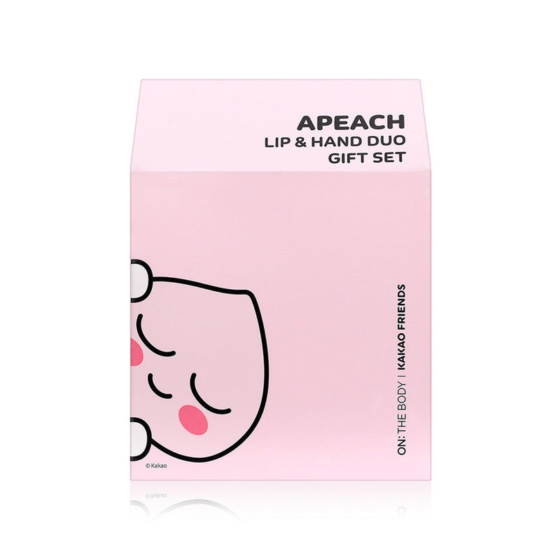 ON:THE BODY x Kakao Friends - Apeach Lip & Hand Duo Gift Set