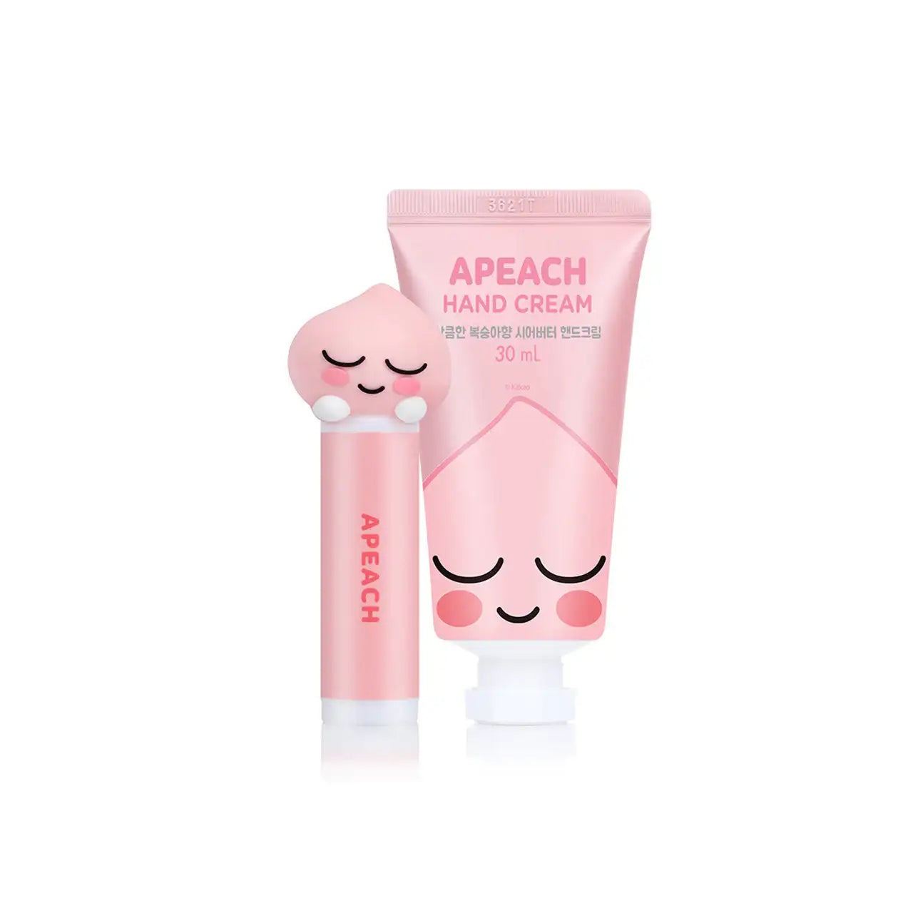 ON:THE BODY x Kakao Friends - Apeach Lip & Hand Duo Gift Set - ON:THE BODY x Kakao Friends - Makeup Sets - Harumio