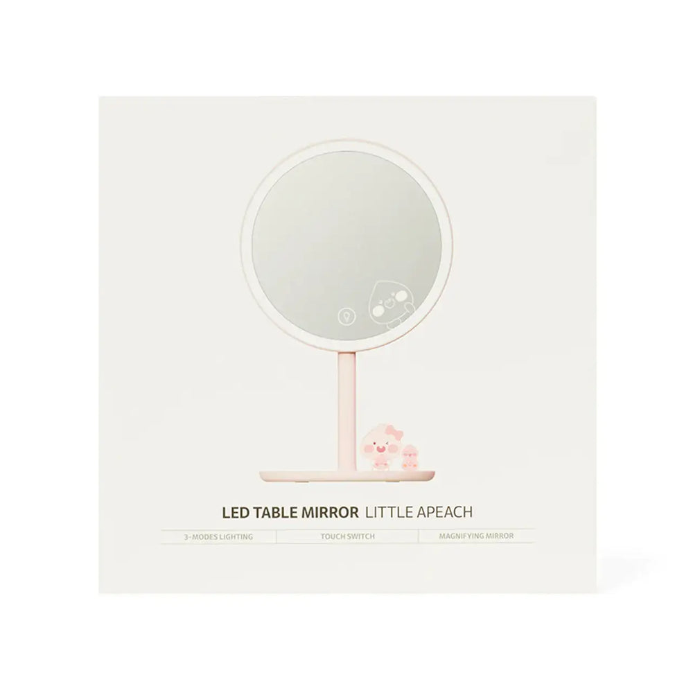 Kakao Friends - Little Apeach LED Table Mirror - Kakao Friends - Home & Living, Accessories - Harumio