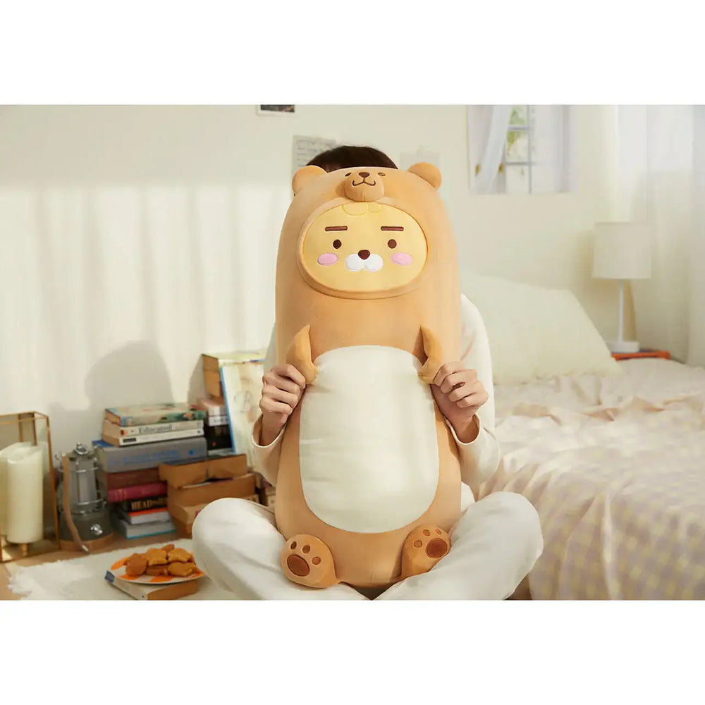 Kakao Friends - Warm Honey Bare Ryan Plush Bolster - Kakao Friends - Plush - Harumio