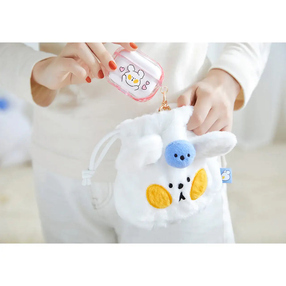 Kakao Friends - AnkokoAnko String Pouch - Kakao Friends - Home & Living, Accessories - Harumio