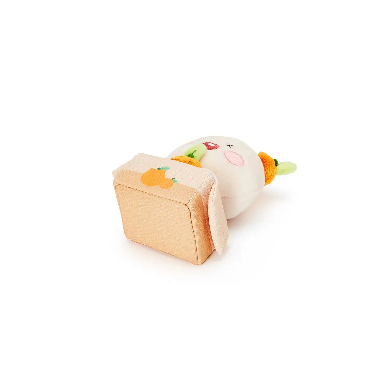 Kakao Friends - Jeju Edition Apeach Tangerine Box Keychain - Kakao Friends - Accessories - Harumio