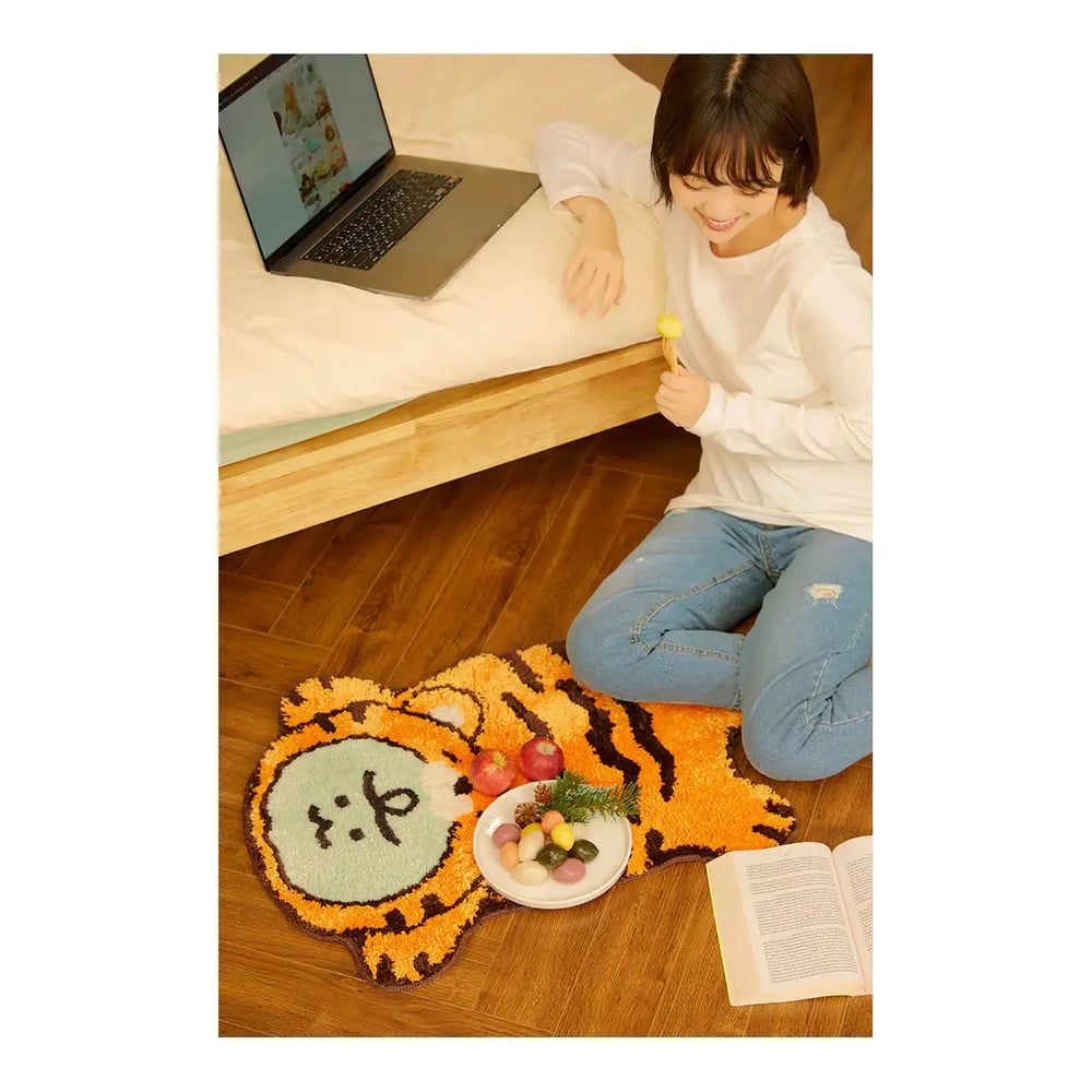 Kakao Friends - Tiger Jordy Rug - Kakao Friends - Home & Living, Accessories - Harumio