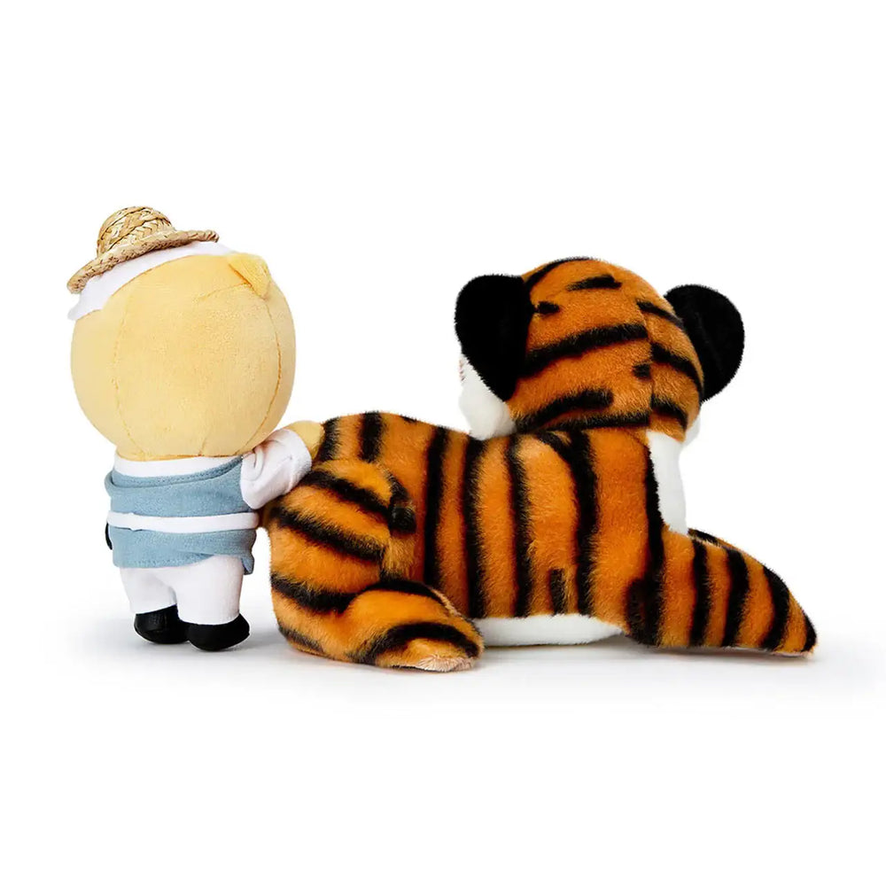 Kakao Friends - Ryan Lim In-nyeon with Tiger Plush Doll - Kakao Friends - Plush - Harumio