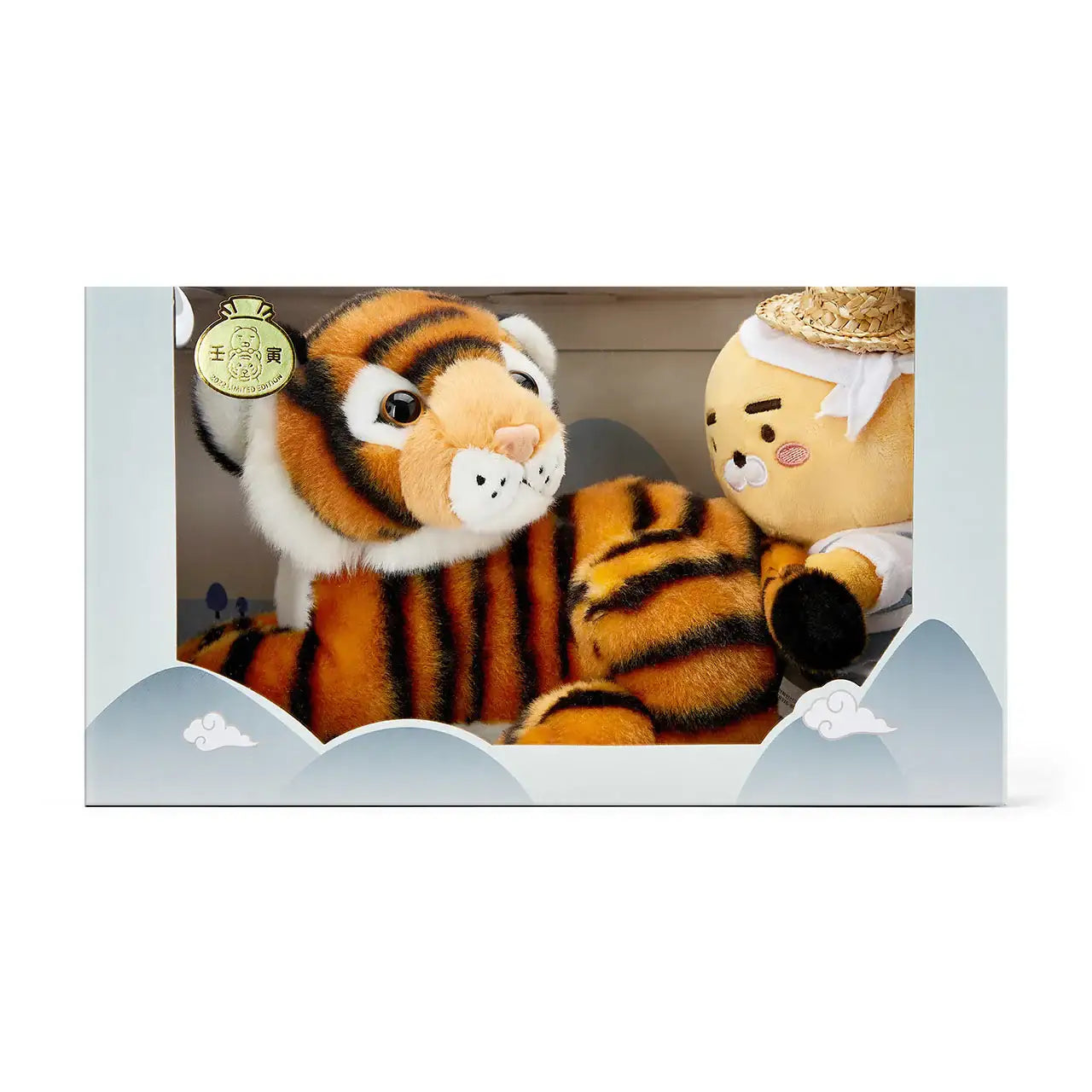 Kakao Friends - Ryan Lim In-nyeon with Tiger Plush Doll - Kakao Friends - Plush - Harumio