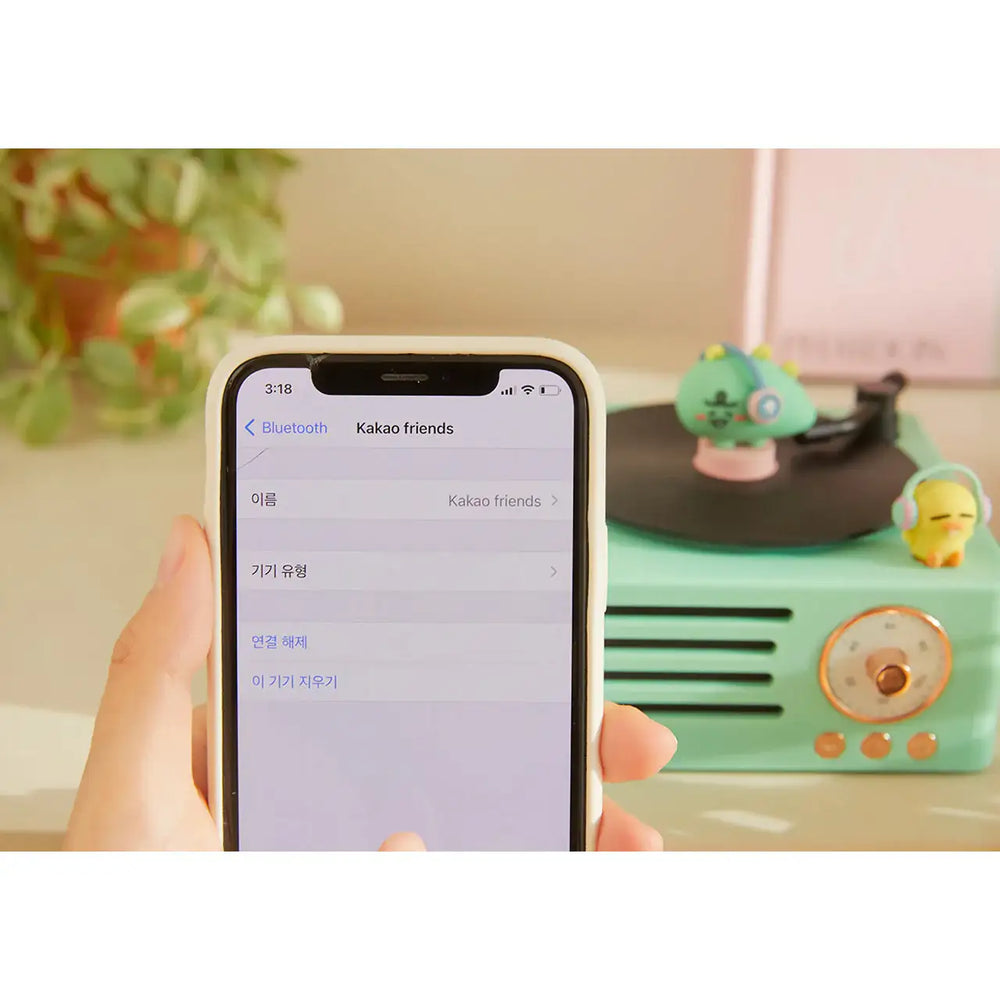Kakao Friends - Jordy Turntable Speaker - Kakao Friends - Home & Living, Accessories - Harumio