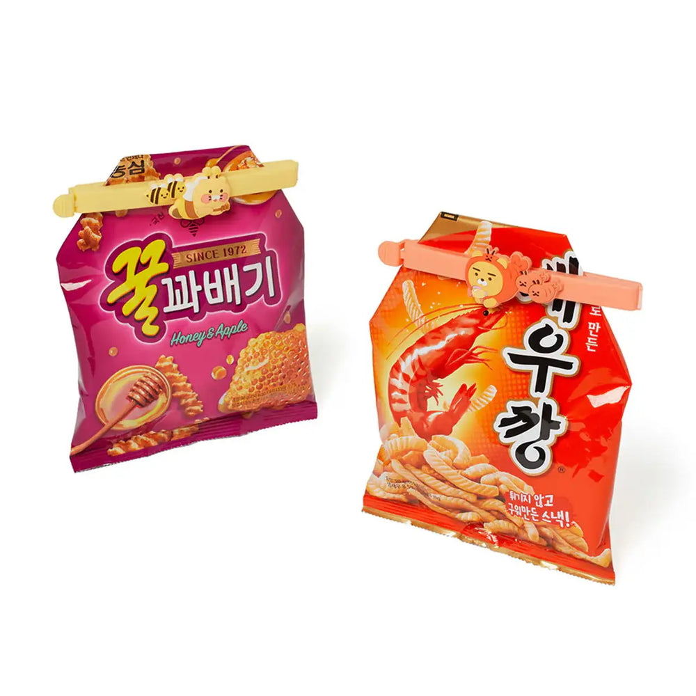 Nong Shim x Kakao Friends - Sealing Clamp Set - Nong Shim x Kakao Friends - Home & Living, Accessories - Harumio