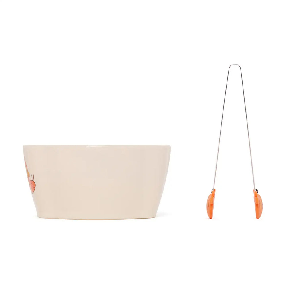 Nong Shim x Kakao Friends - Snack Bowl & Tongs - Nong Shim x Kakao Friends - Home & Living, Accessories - Harumio