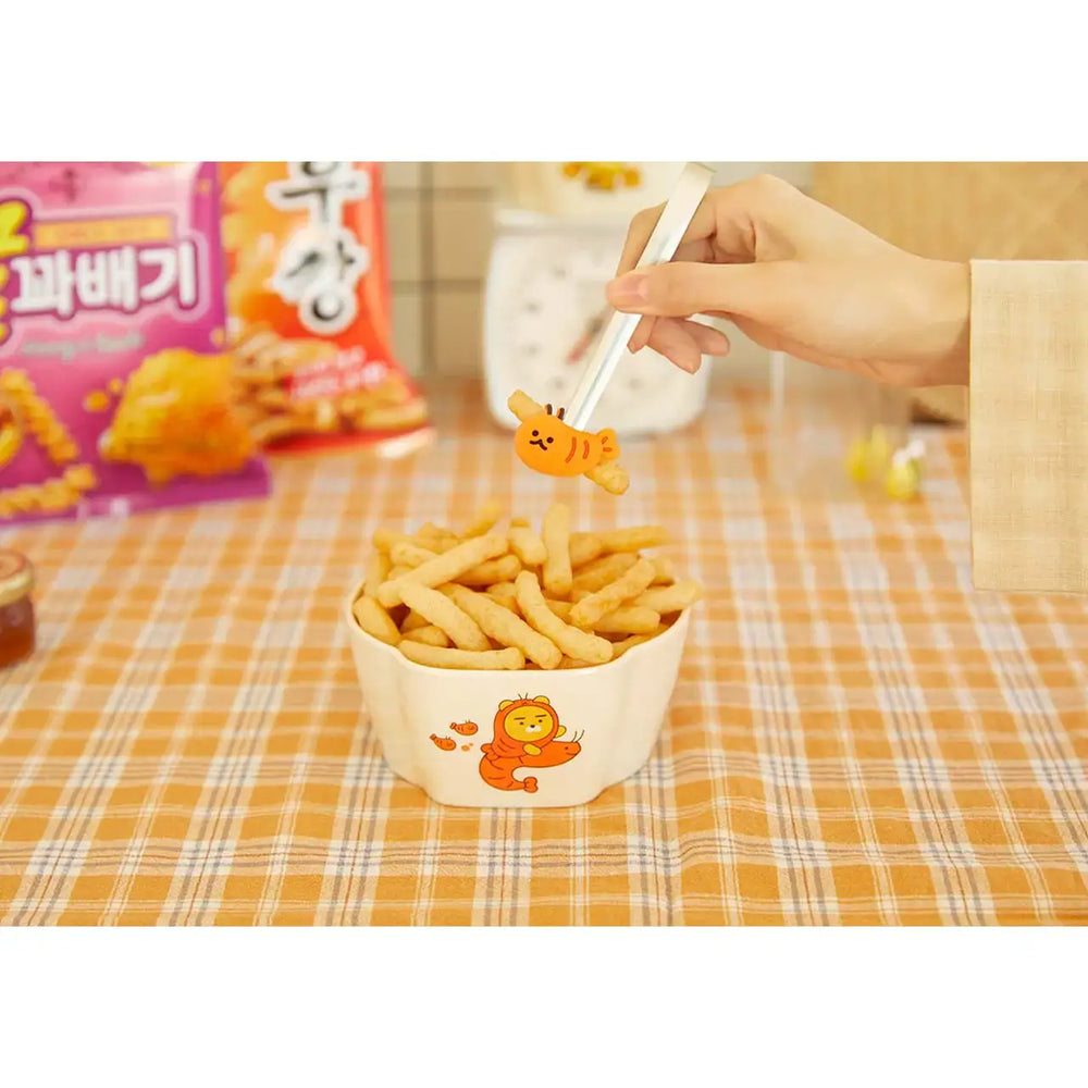Nong Shim x Kakao Friends - Snack Bowl & Tongs - Nong Shim x Kakao Friends - Home & Living, Accessories - Harumio