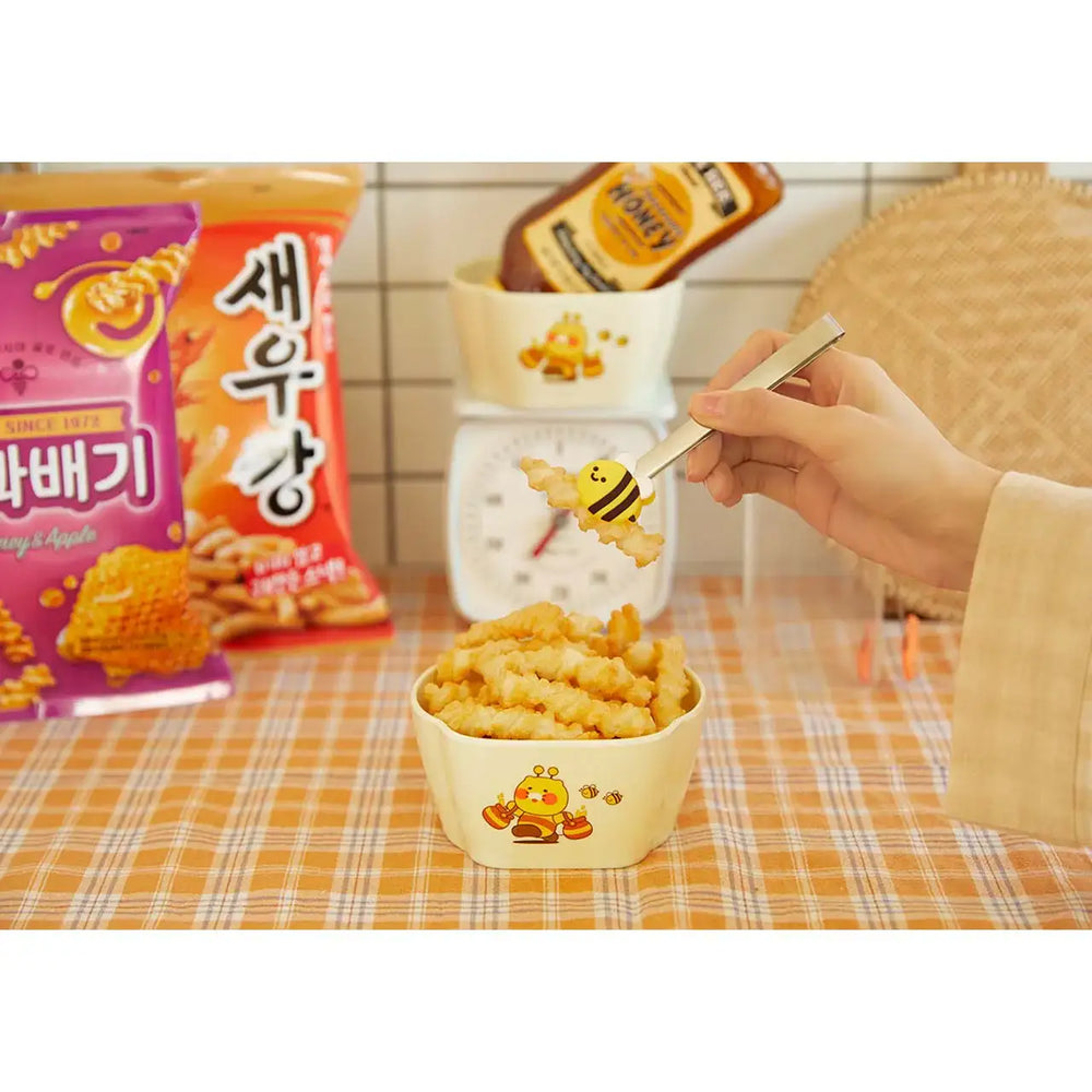 Nong Shim x Kakao Friends - Snack Bowl & Tongs - Nong Shim x Kakao Friends - Home & Living, Accessories - Harumio