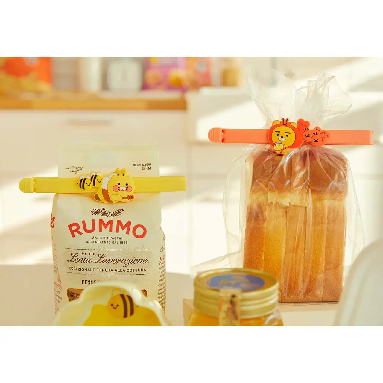 Nong Shim x Kakao Friends - Sealing Clamp Set - Nong Shim x Kakao Friends - Home & Living, Accessories - Harumio