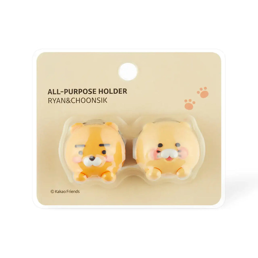 Kakao Friends - Ryan & Choonsik All Purpose Holder Set (2 pcs) - Kakao Friends - Home & Living, Accessories - Harumio