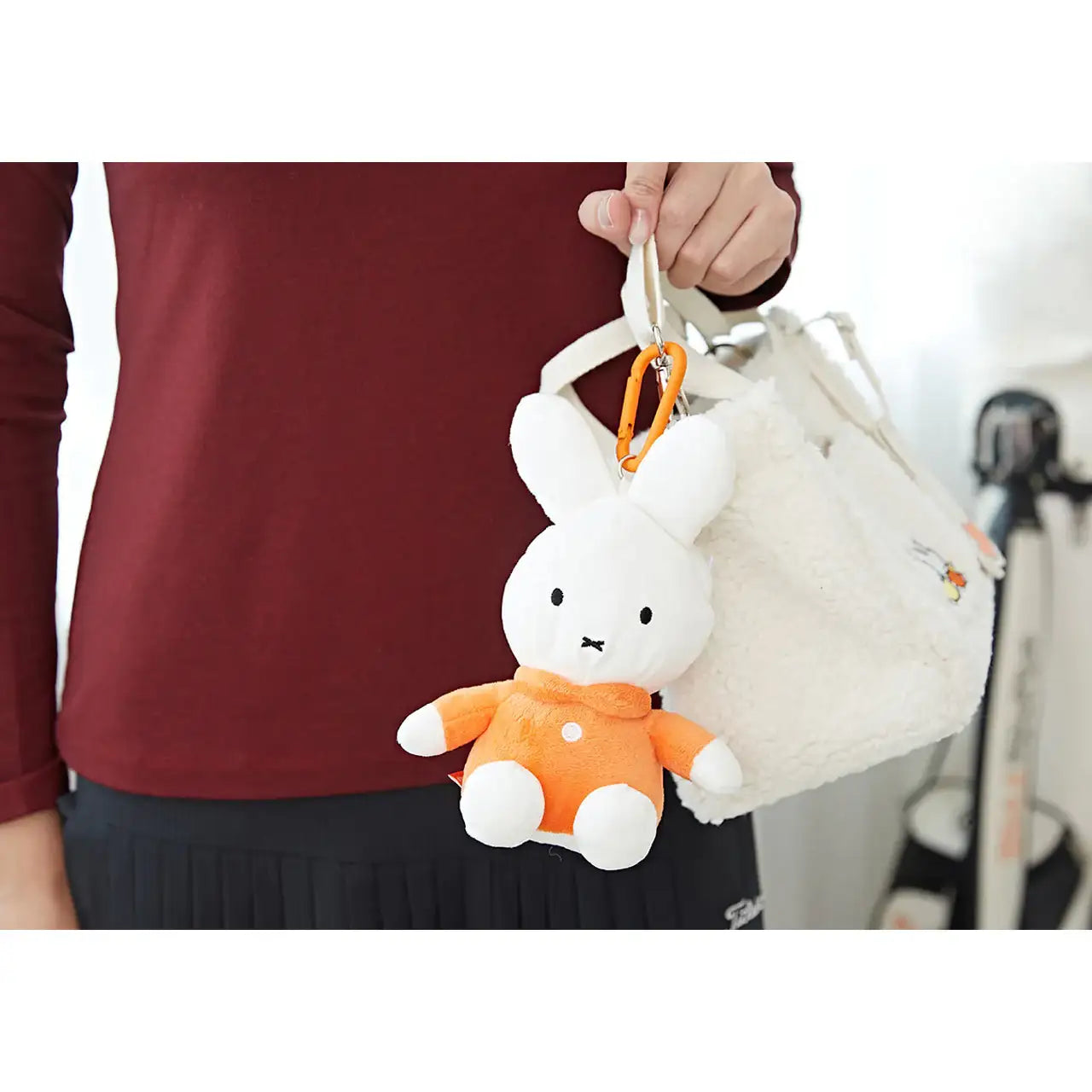 Kakao Friends - Miffy Full Body Golf Ball Pouch - Kakao Friends - Pouches - Harumio