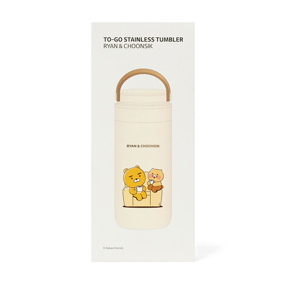 Kakao Friends - Ryan & Choonsik To-Go Stainless Tumbler