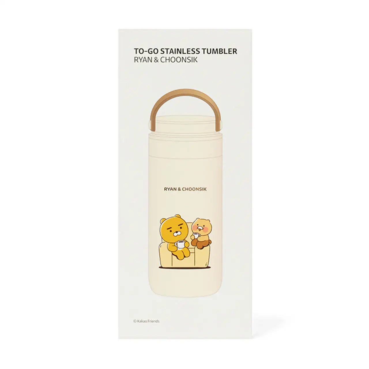 Kakao Friends - Ryan & Choonsik To-Go Stainless Tumbler - Kakao Friends - Home & Living, Accessories - Harumio