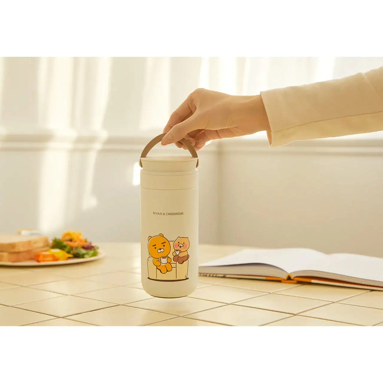 Kakao Friends - Ryan & Choonsik To-Go Stainless Tumbler - Kakao Friends - Home & Living, Accessories - Harumio
