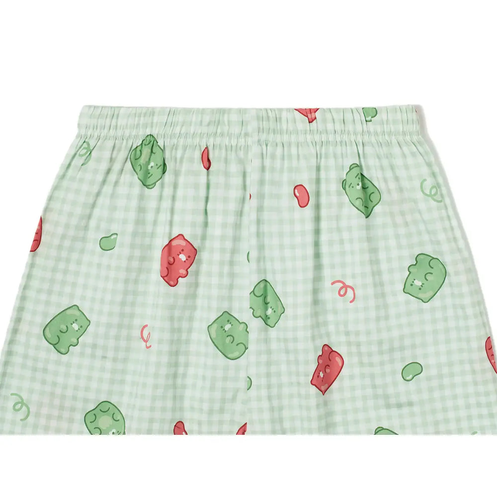 Kakao Friends - Ryan & Choonsik Jelly Frills Pajamas Set - Kakao Friends - Clothing - Harumio