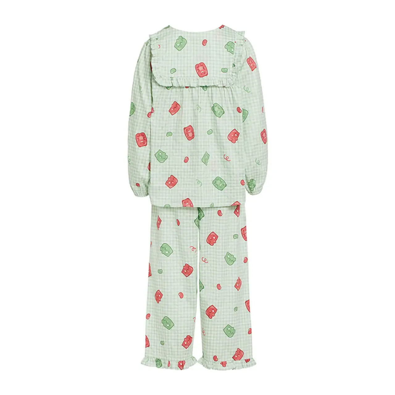 Kakao Friends - Ryan & Choonsik Jelly Frills Pajamas Set - Kakao Friends - Clothing - Harumio
